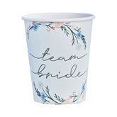 Boho Team Bride Hen Party Cups - The Party Room